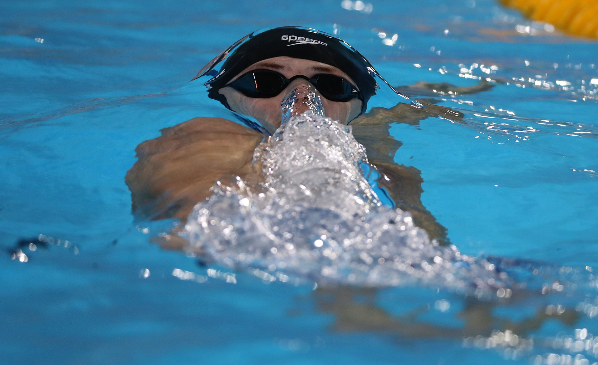 Swimming  XVIII Pan American Games - Lima 2019 - Men's 4X100m Medley Relay Final - Aquatic Center, Lima, Peru - August 10, 2019. Team U.S. in action. REUTERS/Sergio Moraes